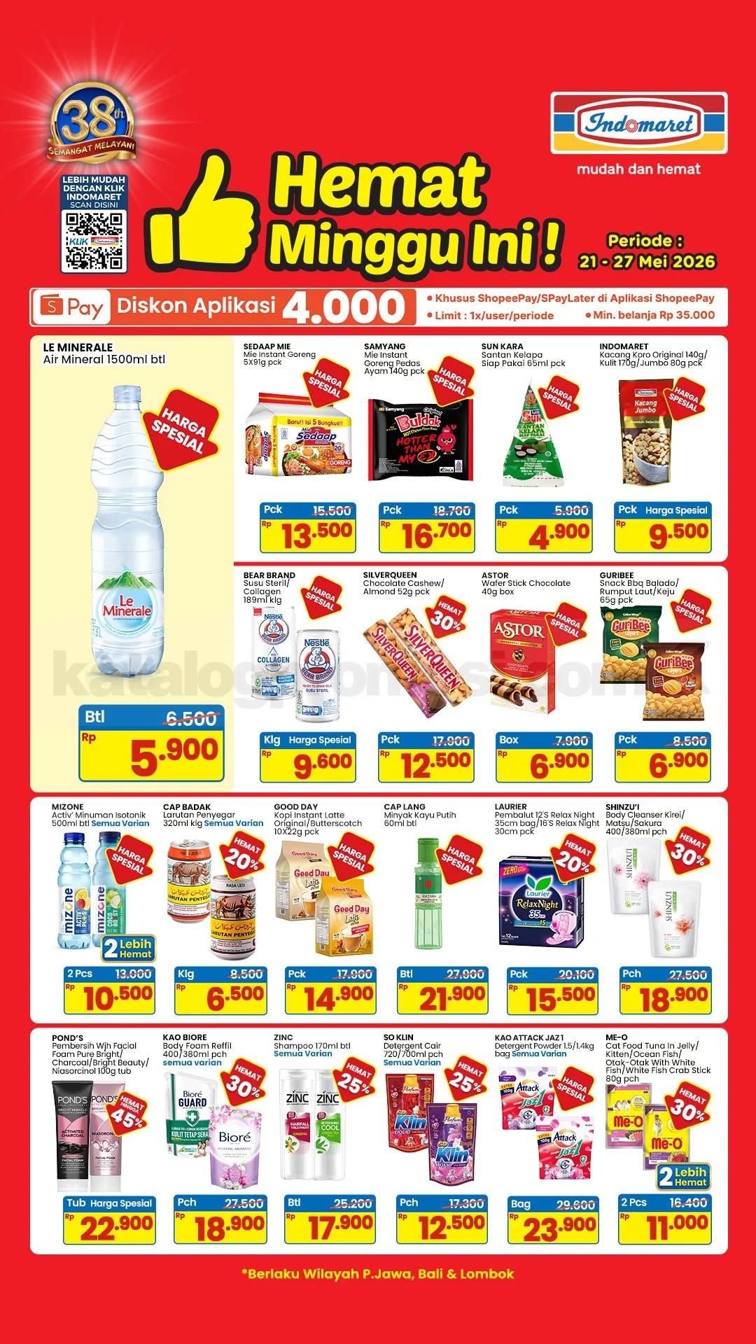 Promo JSM Indomaret: Belanja Hemat 21-24 Mei 2026!