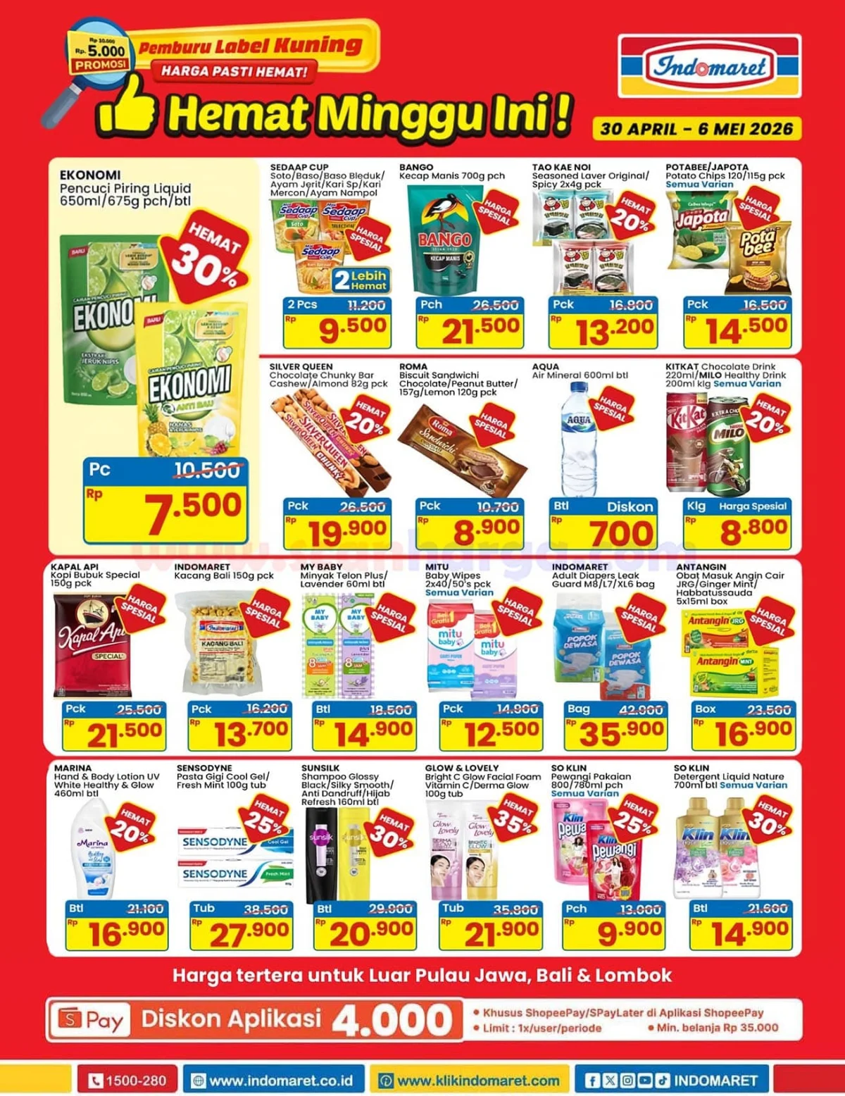 Promo JSM Indomaret Terbaru: Diskon Heboh 30 April - 6 Mei 2026