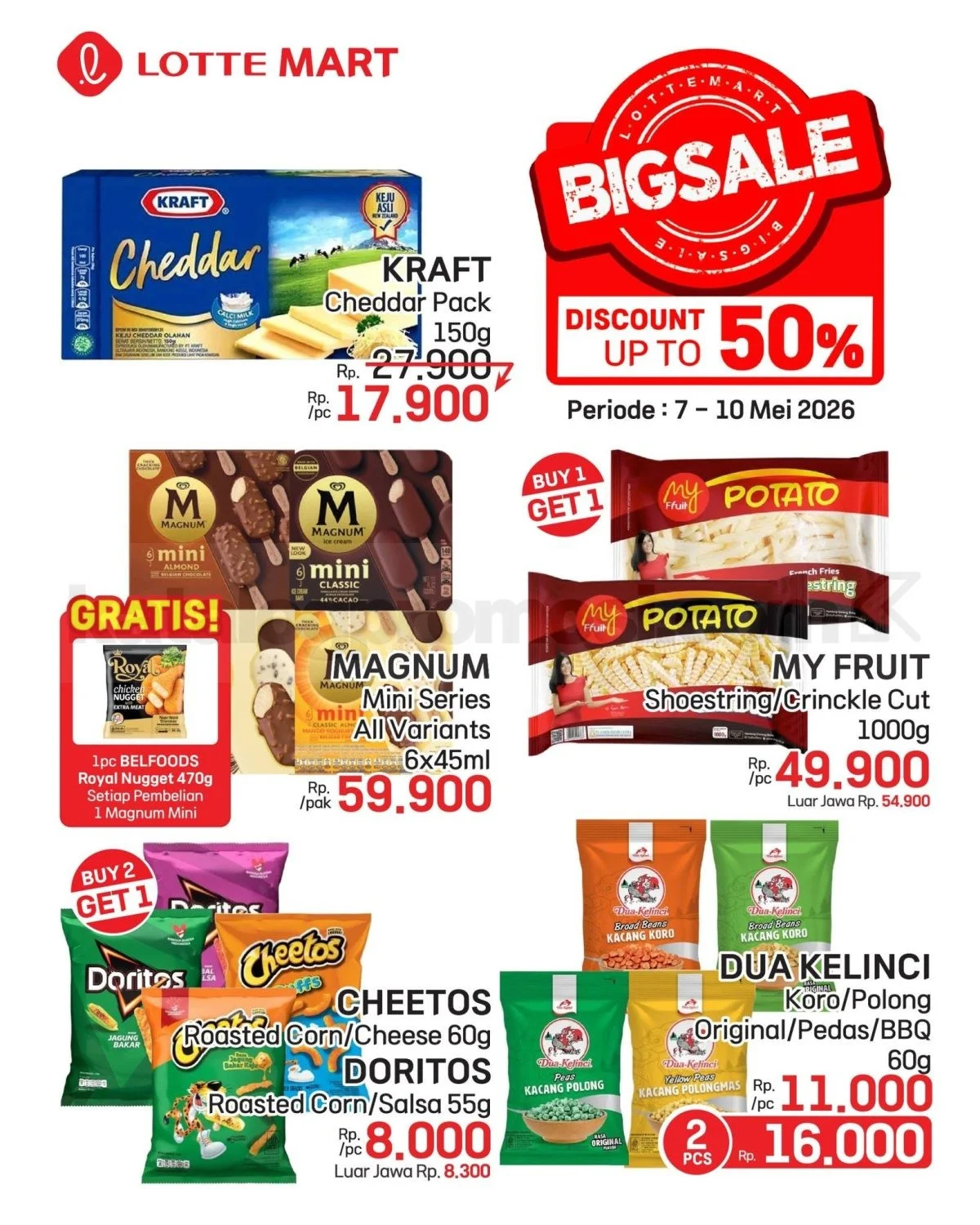 Promo JSM LotteMart 07-10 Mei 2026: Belanja Hemat Weekend Makin Seru!