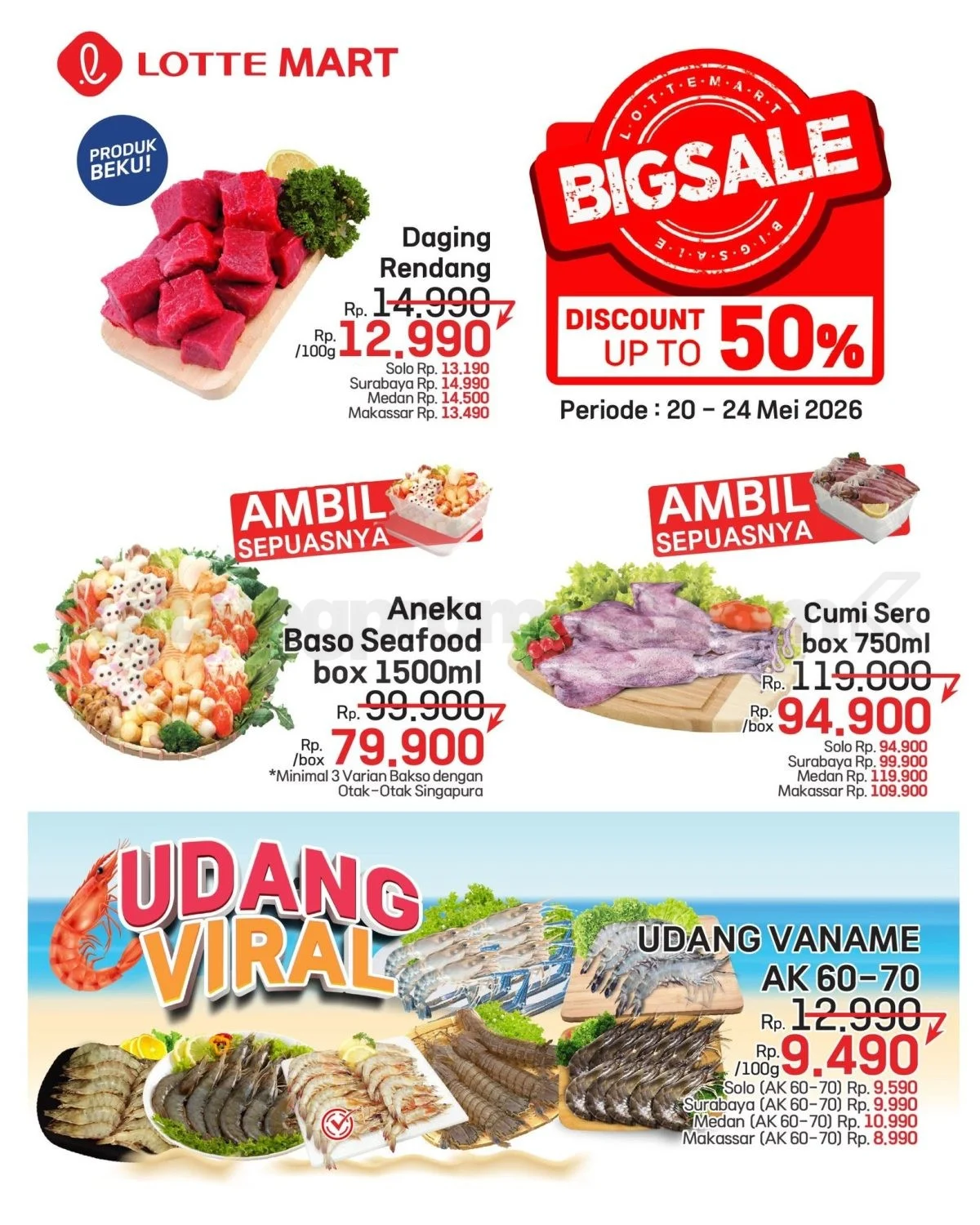 Promo JSM LotteMart Weekend: Diskon Heboh 20-24 Mei 2026
