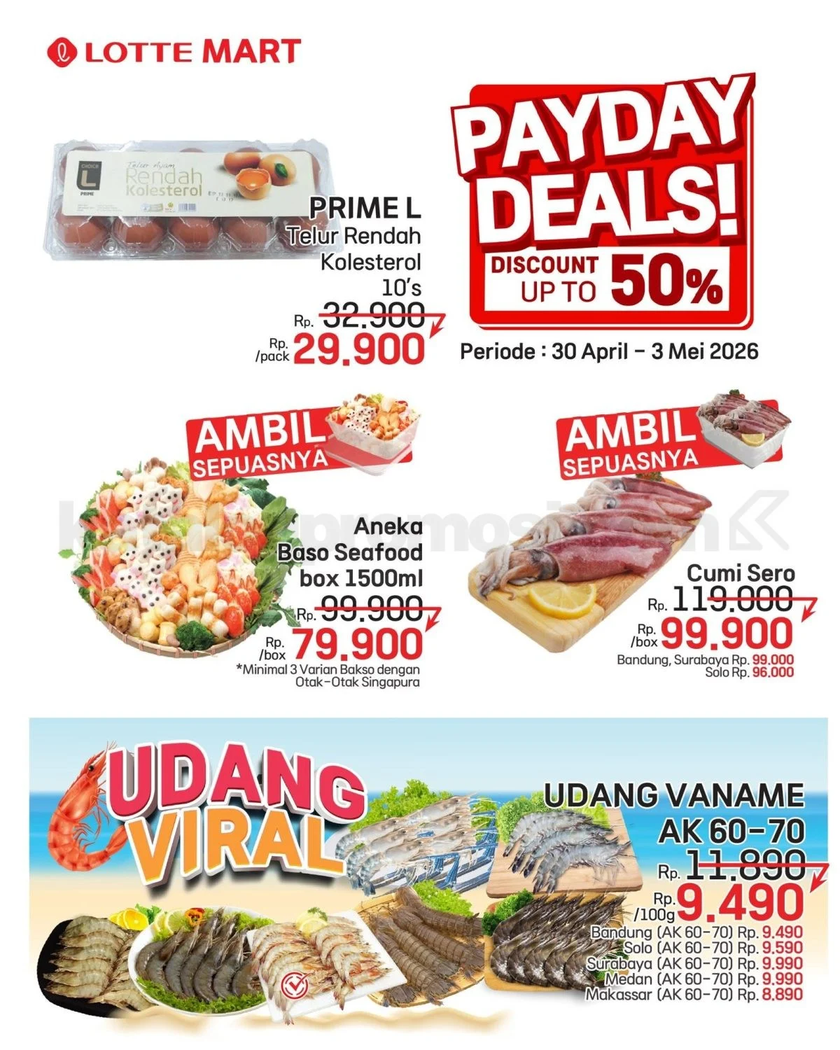 Promo JSM Lottemart Weekend: Diskon Menggiurkan 30 April - 3 Mei 2026