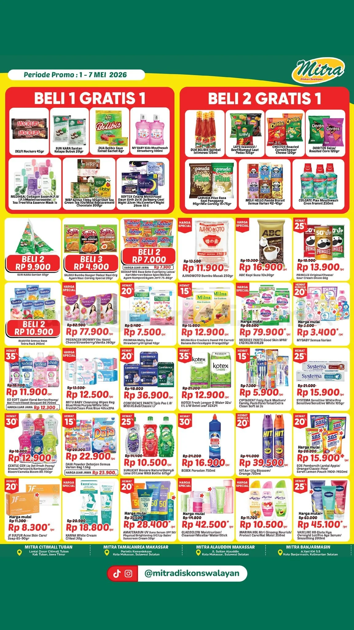 Promo JSM Mitra Diskon: Banjir Diskon 1-7 Mei 2026
