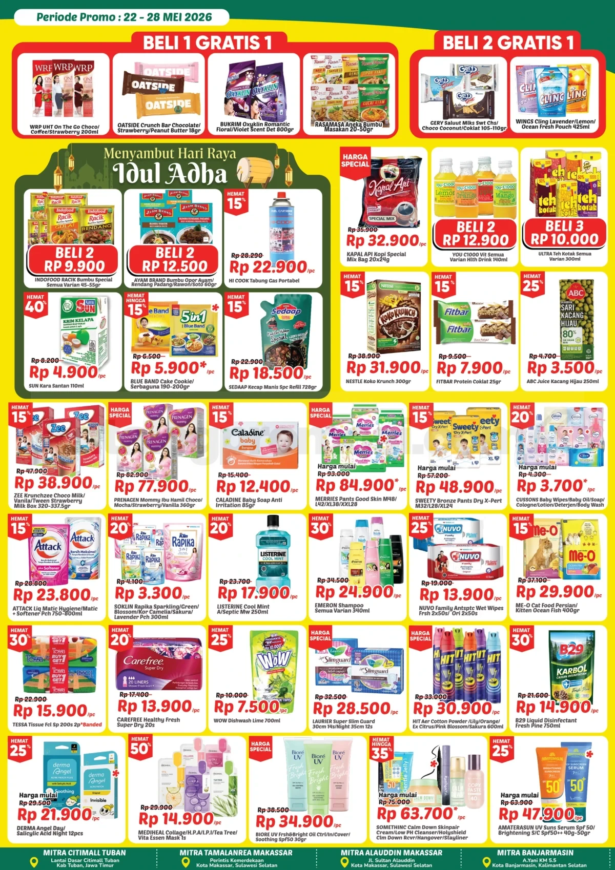 Promo JSM Mitra Diskon: Diskon Akhir Pekan 22-28 Mei 2026