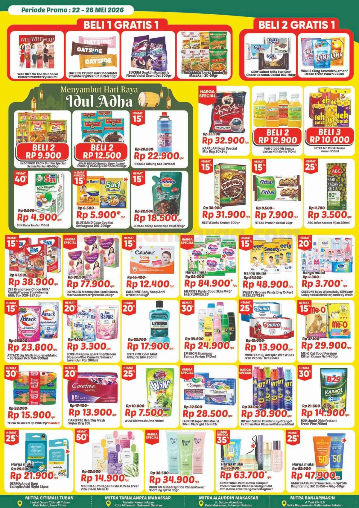Promo JSM Mitra Diskon Swalayan Hadir 22-28 Mei 2026