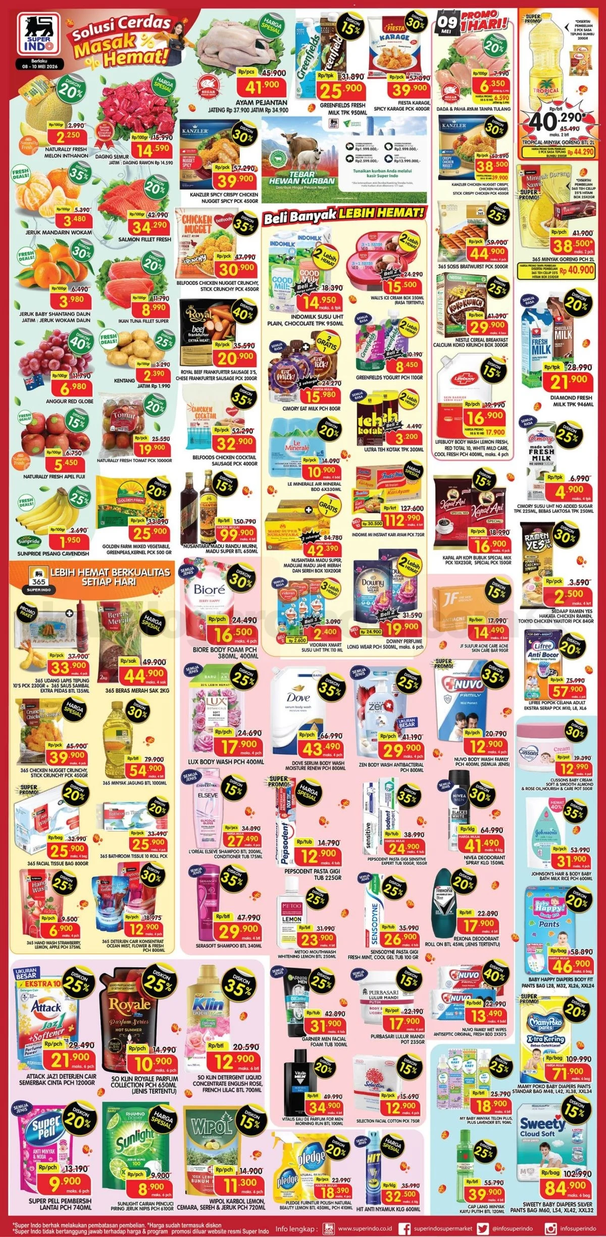 Promo JSM Superindo 08-10 Mei 2026: Hemat Akhir Pekan!