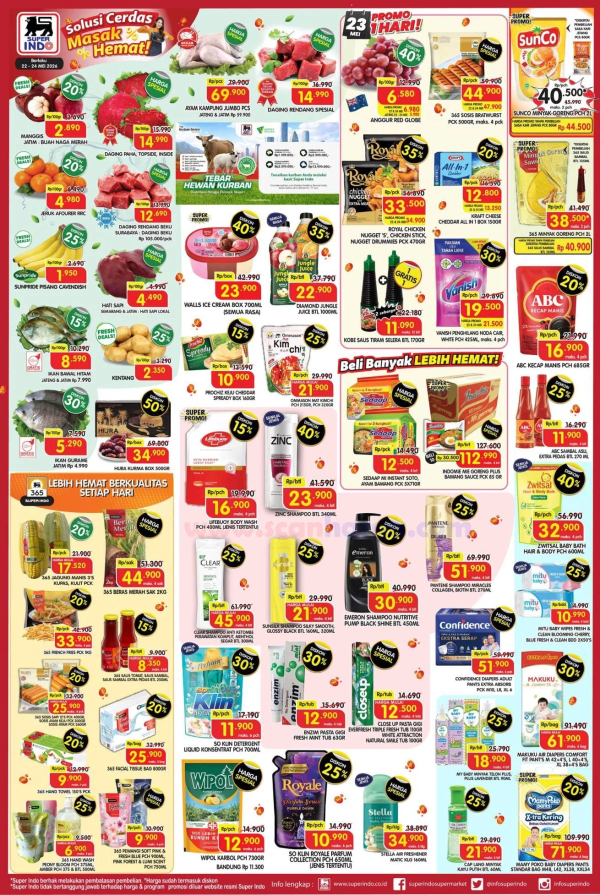 Promo JSM Superindo: Diskon Heboh 22-24 Mei 2026!