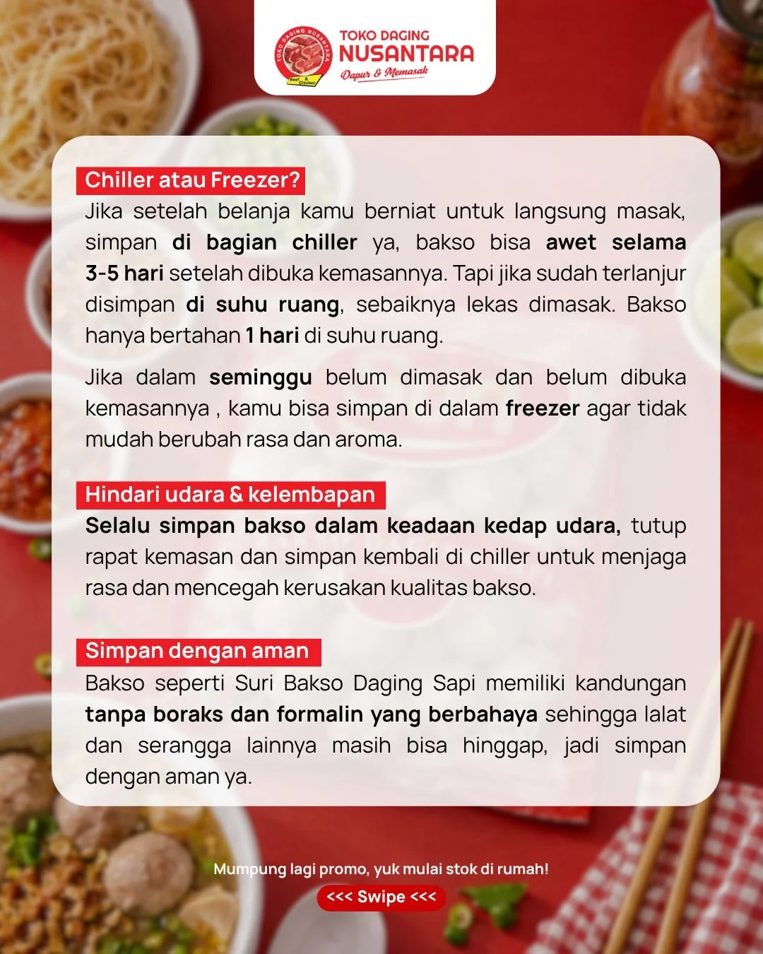 Promo JSM Toko Daging Nusantara: Dapatkan Penawaran Spesial 8-10 Mei!