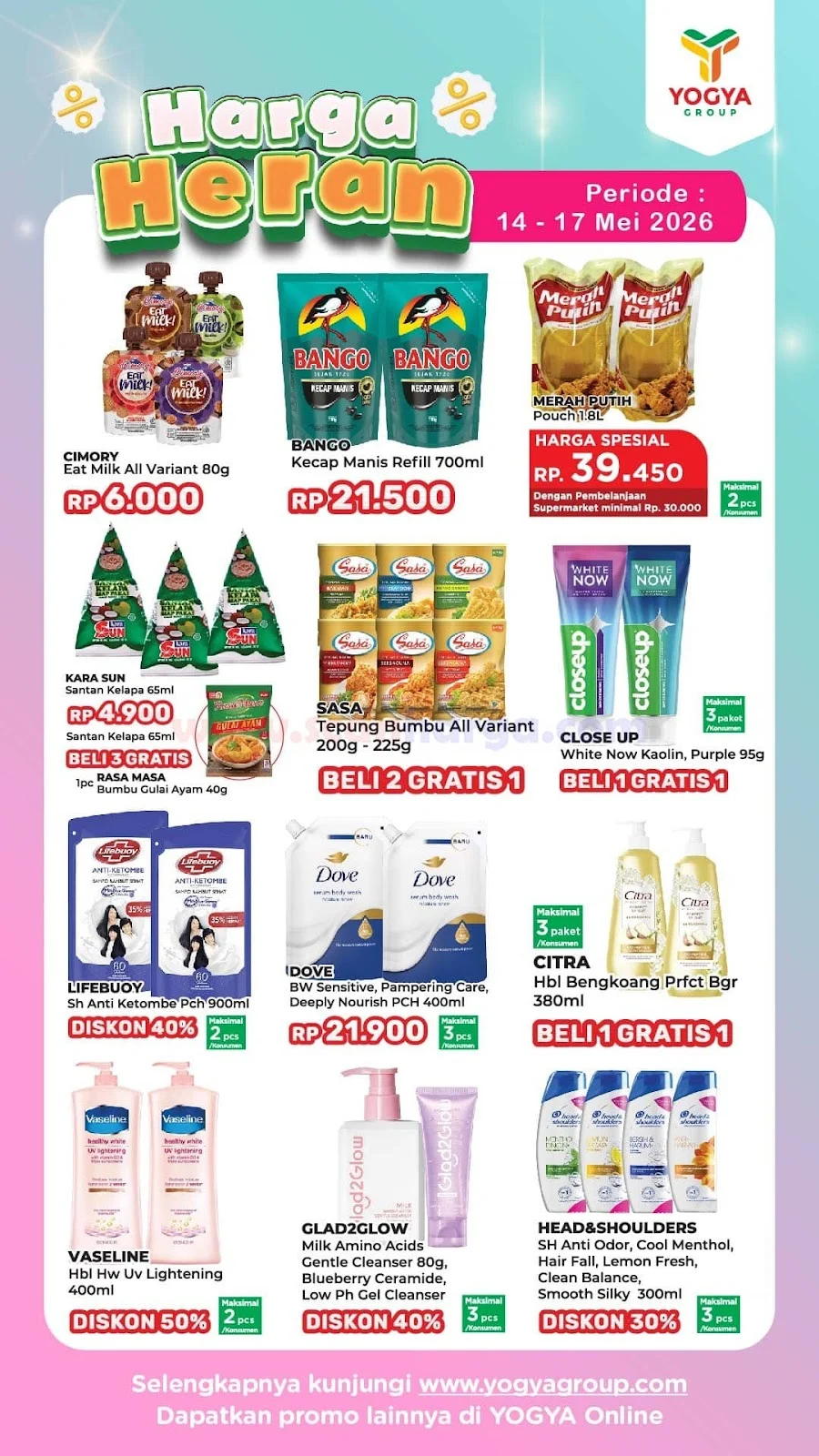 Promo JSM Toserba Yogya: Dobel Bonus & Harga Heran!