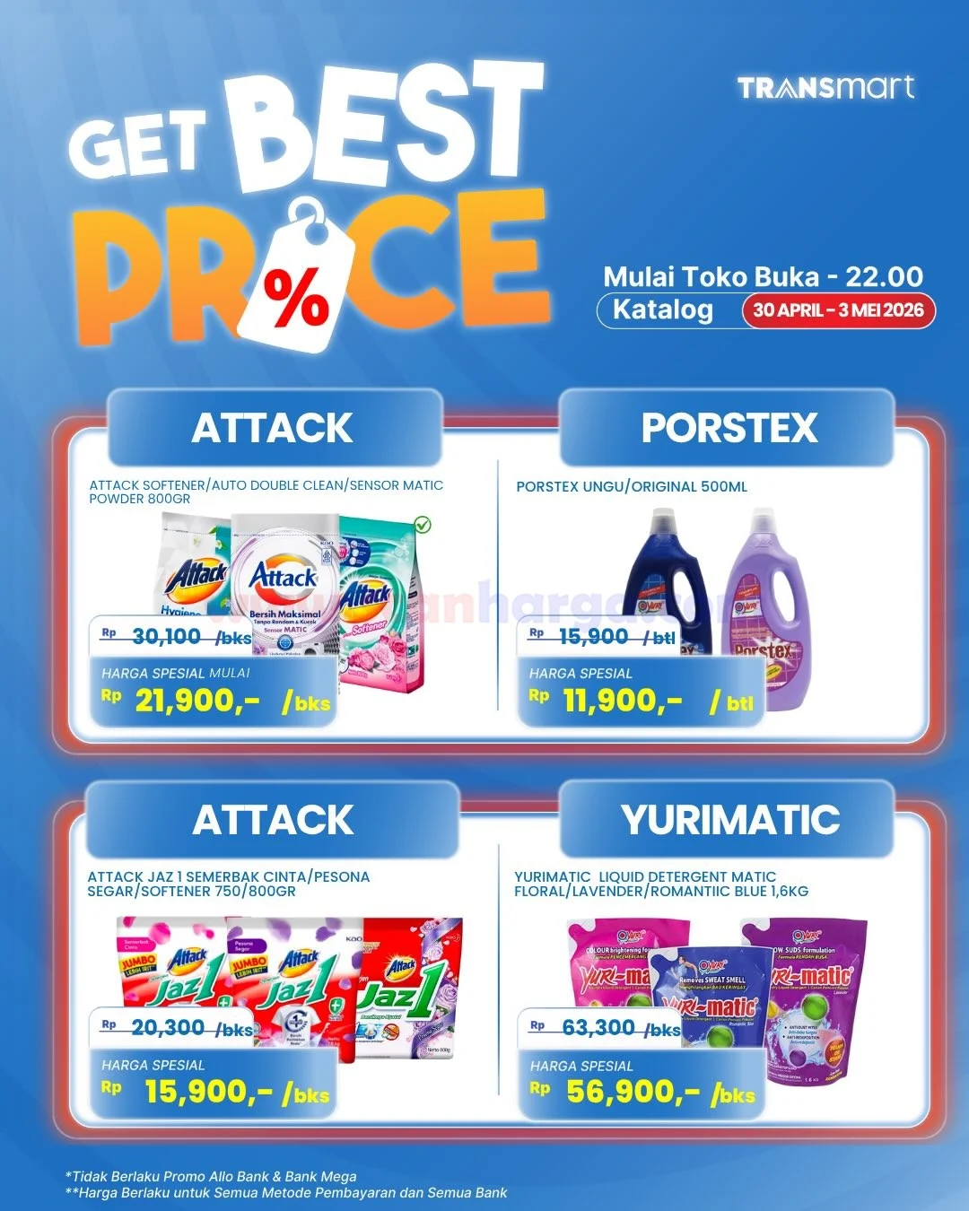 Promo JSM Transmart Akhir Pekan April-Mei 2026: Belanja Hemat!