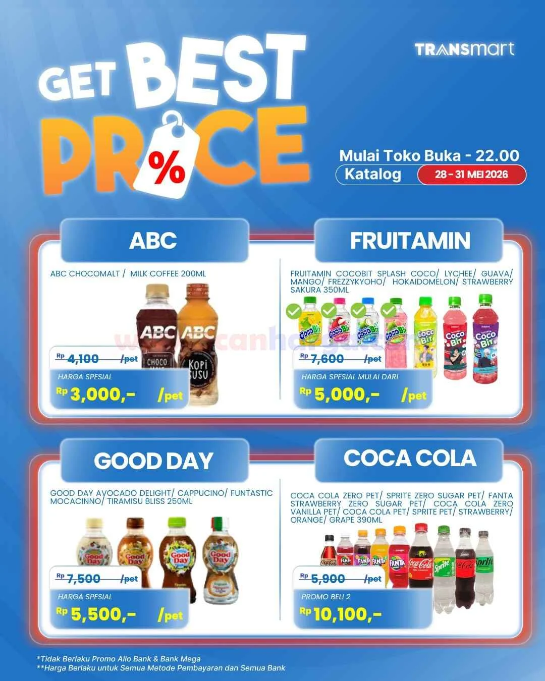 Promo JSM Transmart Akhir Pekan: Hemat Besar 28-31 Mei 2026!