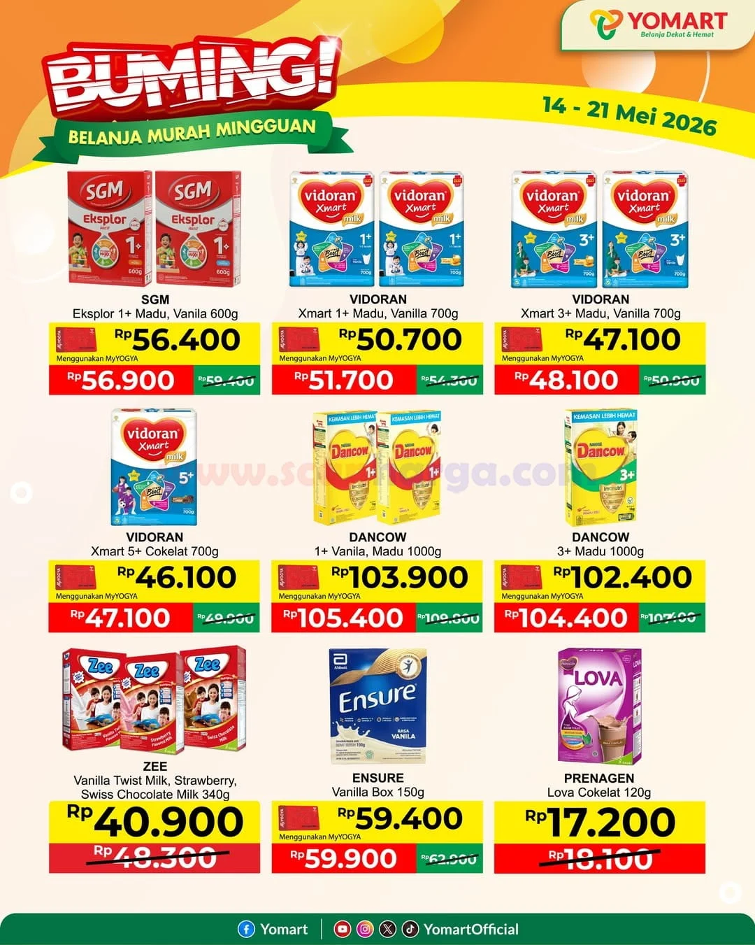 Promo JSM Yomart: Banjir Diskon Belanja Hemat 14-21 Mei 2026