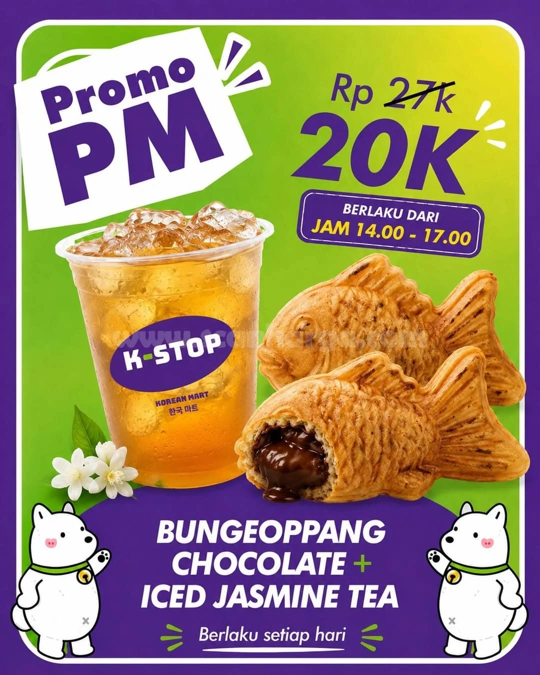 Promo K-STOP PM: Paket Sore Hemat Mulai Rp 20.000