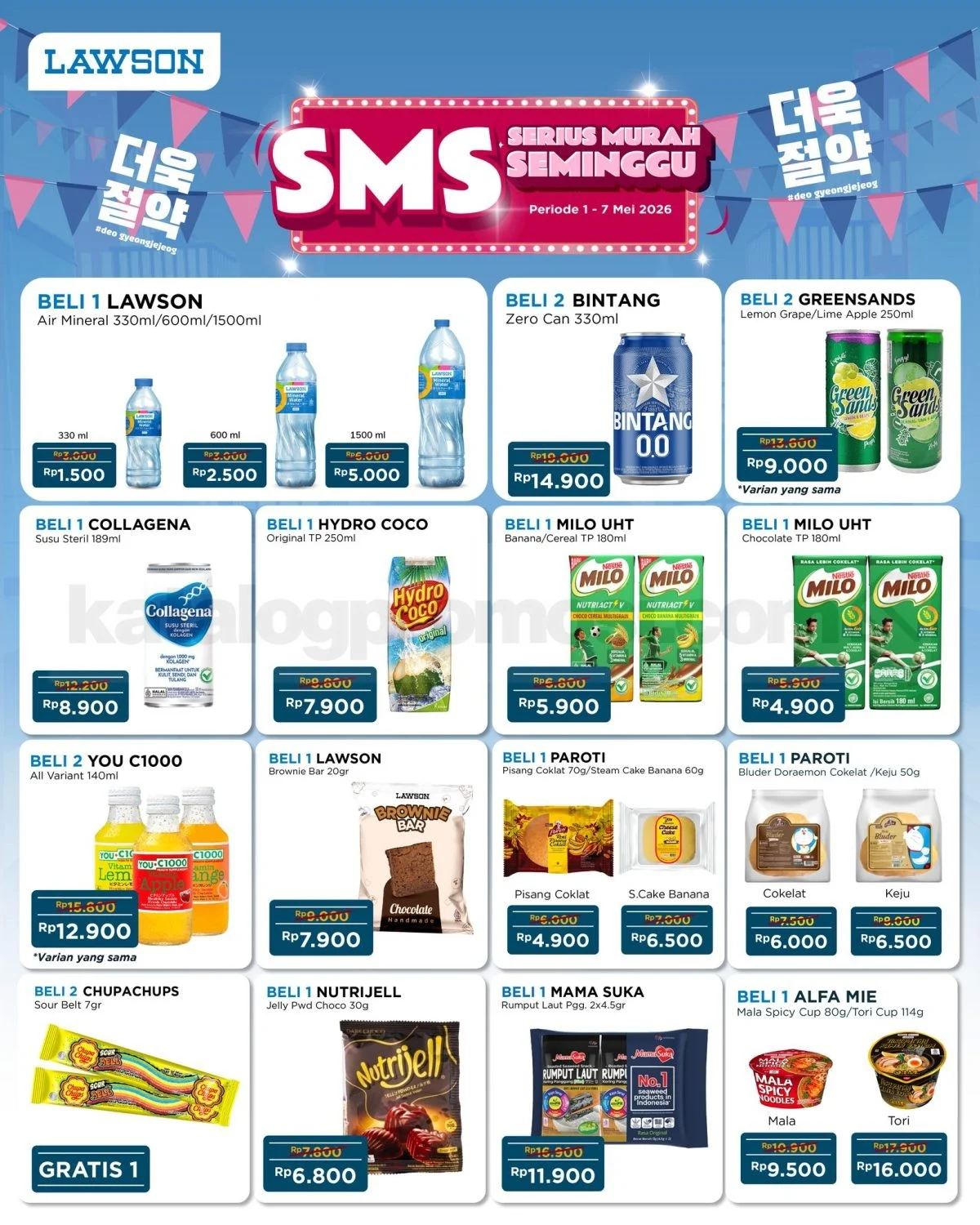 Promo Lawson: Serbu Diskon Serius 1-7 Mei 2026!