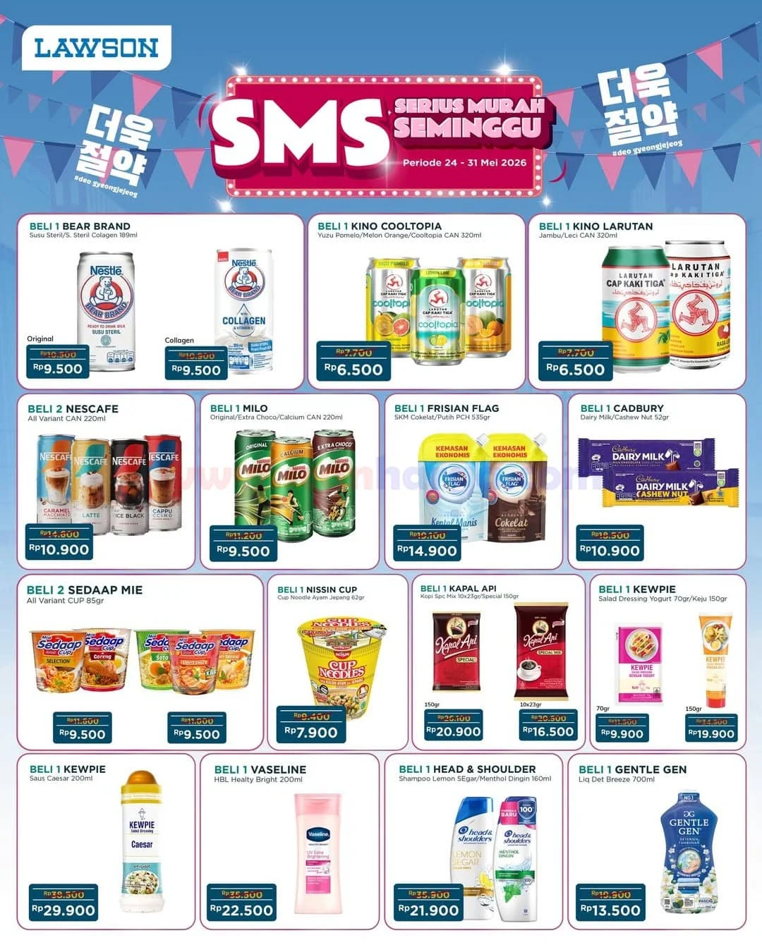 Promo Lawson SMS: Belanja Hemat 24-31 Mei 2026