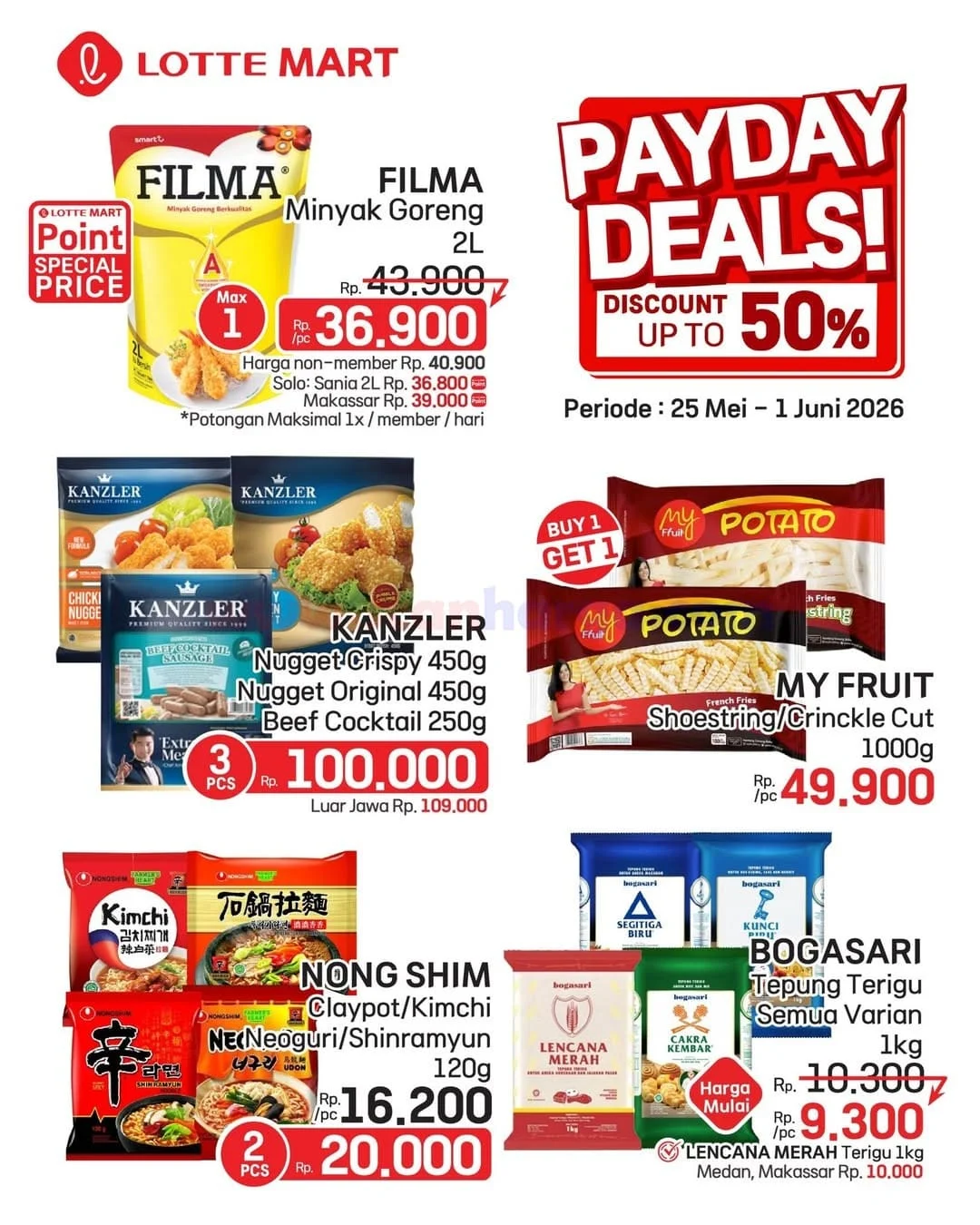 Promo Lottemart Payday Deals: Diskon Hingga 50% Jelang Idul Adha