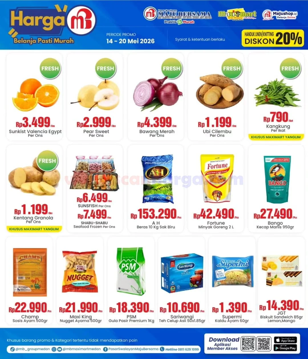 Promo Maximart: Katalog Belanja Hemat 14-20 Mei 2026!