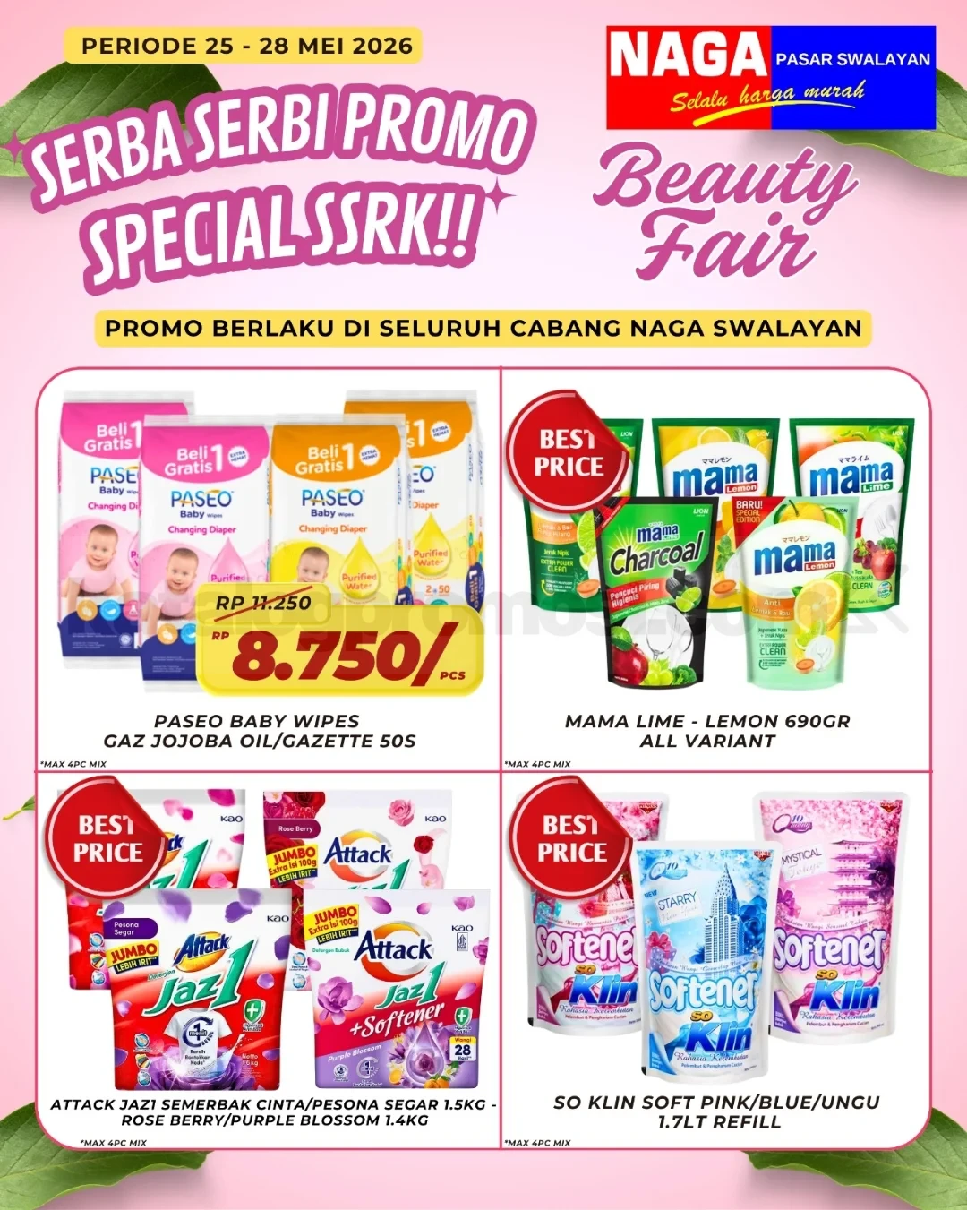 Promo Naga Swalayan Weekday: Hemat 25-28 Mei 2026