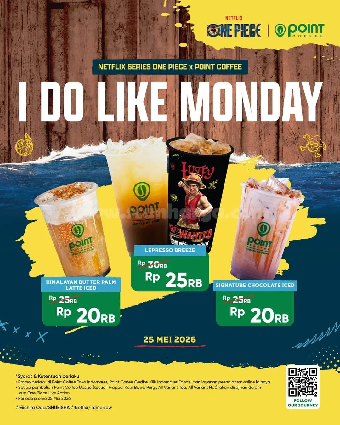 Promo Point Coffee: Senyum Senin Hanya 20 Ribu!