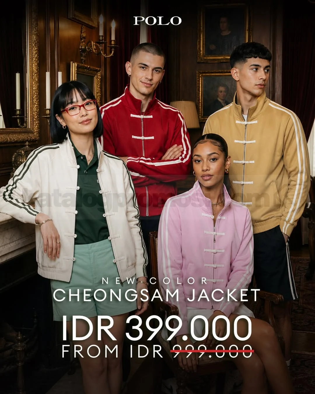 Promo POLO Cheongsam Jacket: Gaya Elegan Mulai Rp 399 Ribu!