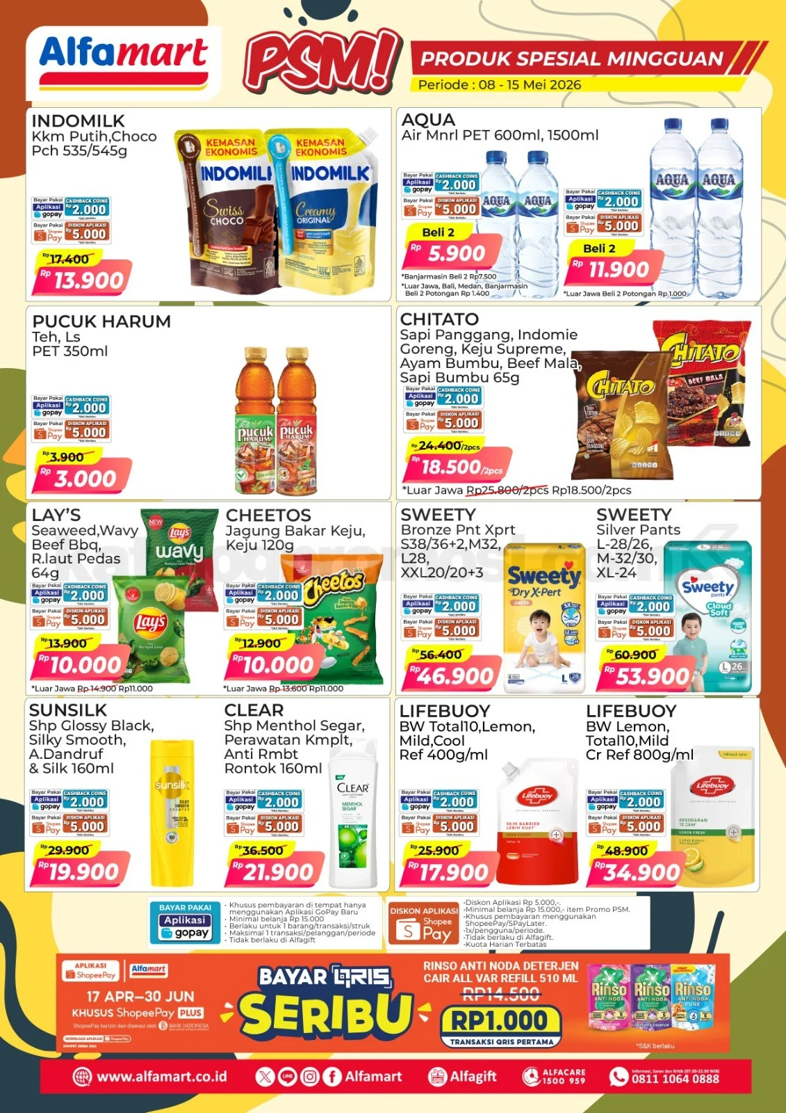 Promo PSM Alfamart: Diskon Heboh 8-15 Mei 2026!