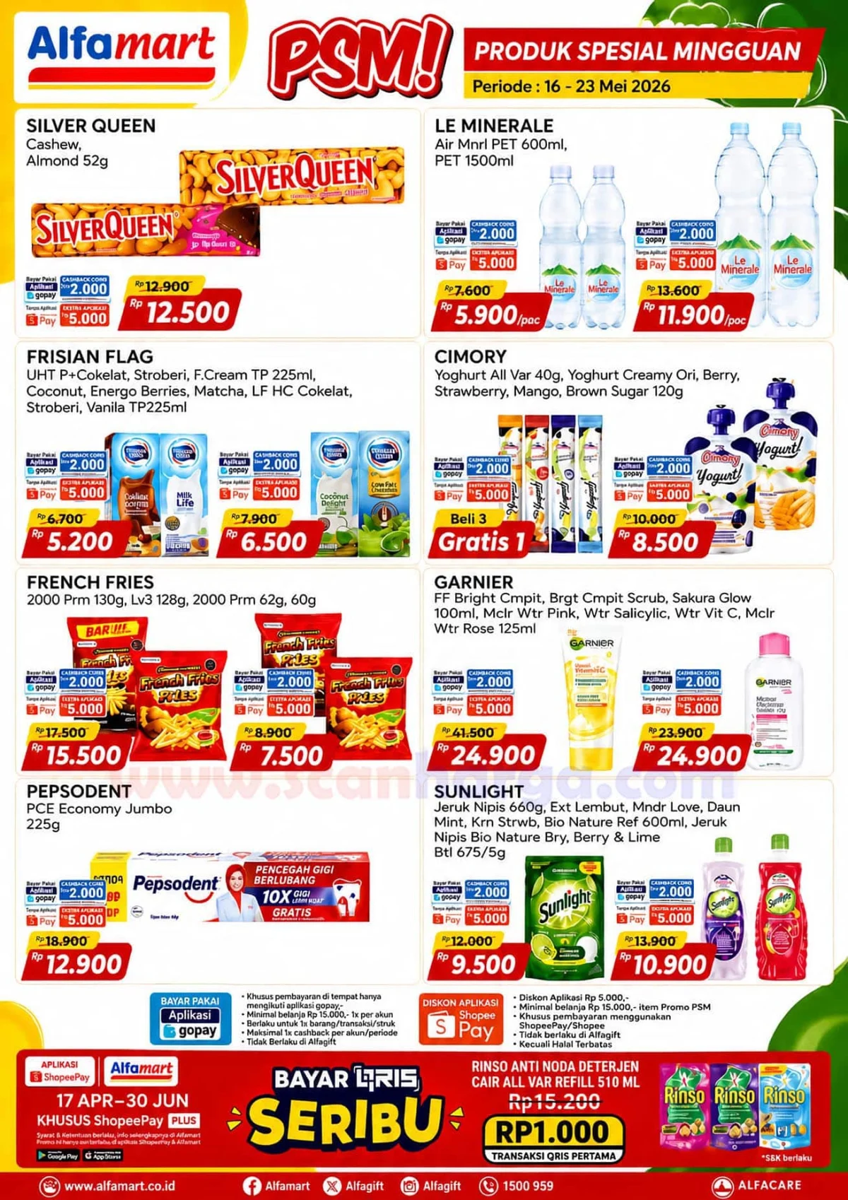 Promo PSM Alfamart: Hemat Mingguan 16-23 Mei 2026