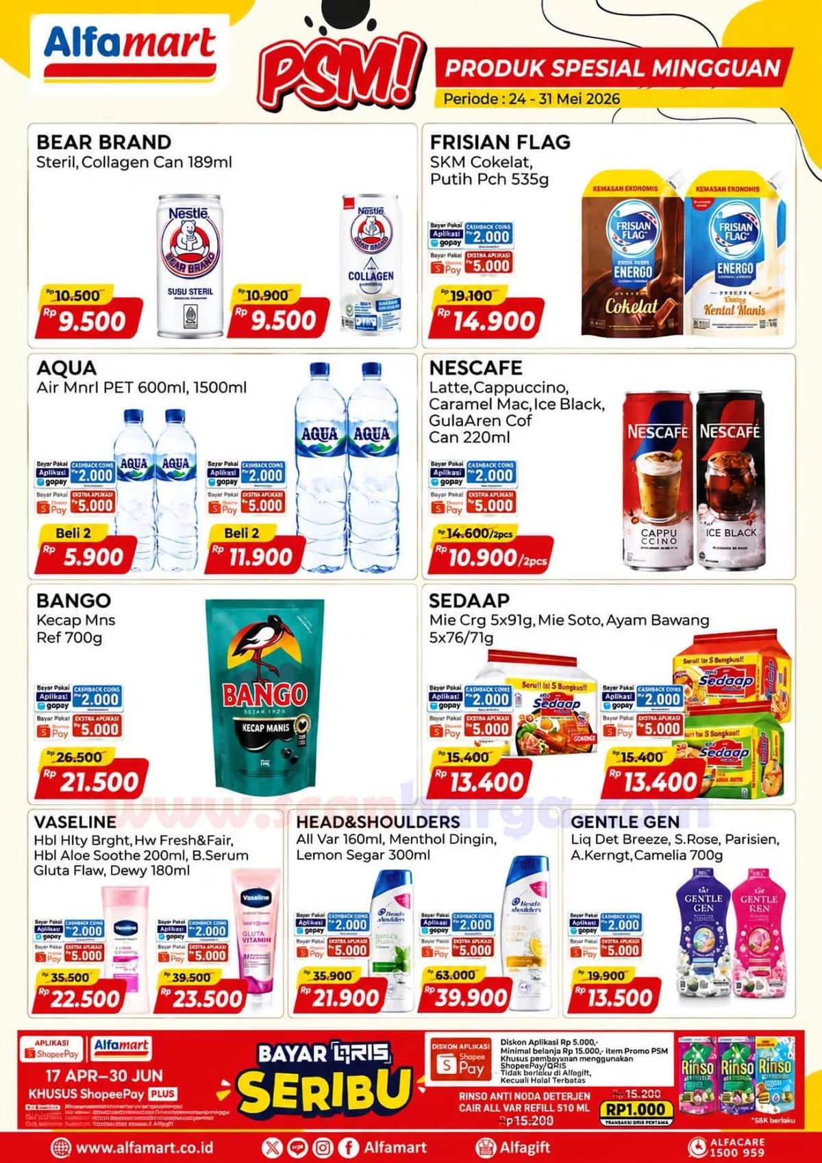Promo PSM Alfamart Terbaru: Belanja Hemat 24-31 Mei 2026