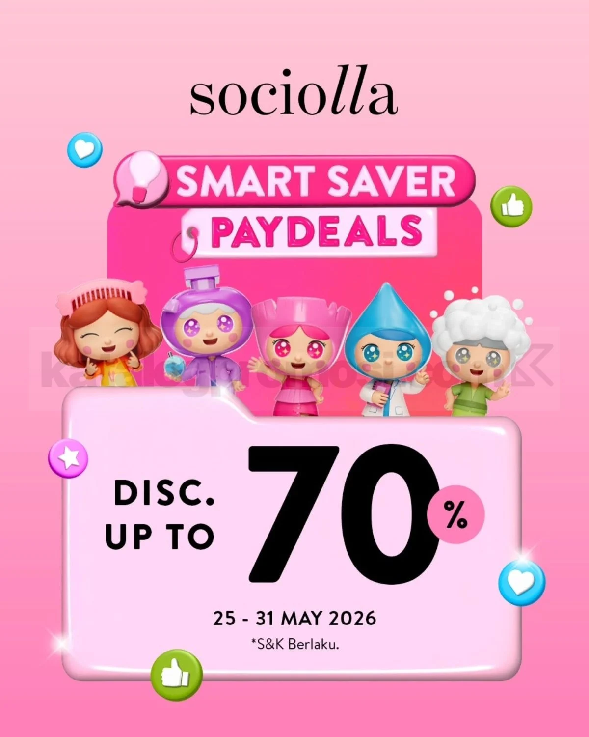 Promo Sociolla Payday: Diskon Heboh Hingga 70% untuk Beauty Essentials