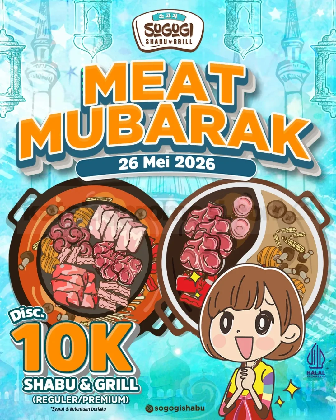 Promo Sogogi: Diskon Rp 10.000 untuk Idul Adha