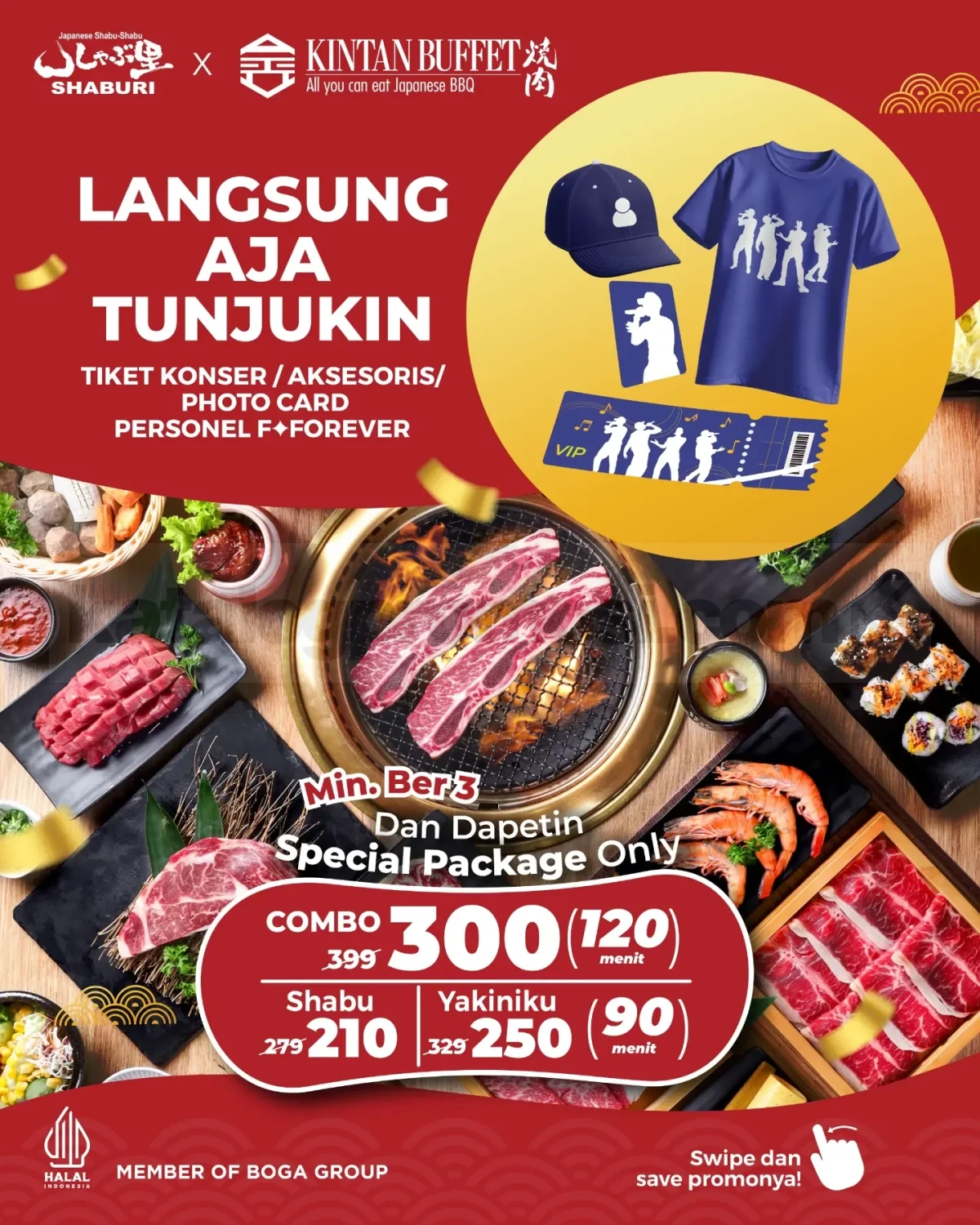 Promo Spesial F•FOREVER: Makan Hemat di Shaburi & Kintan Buffet