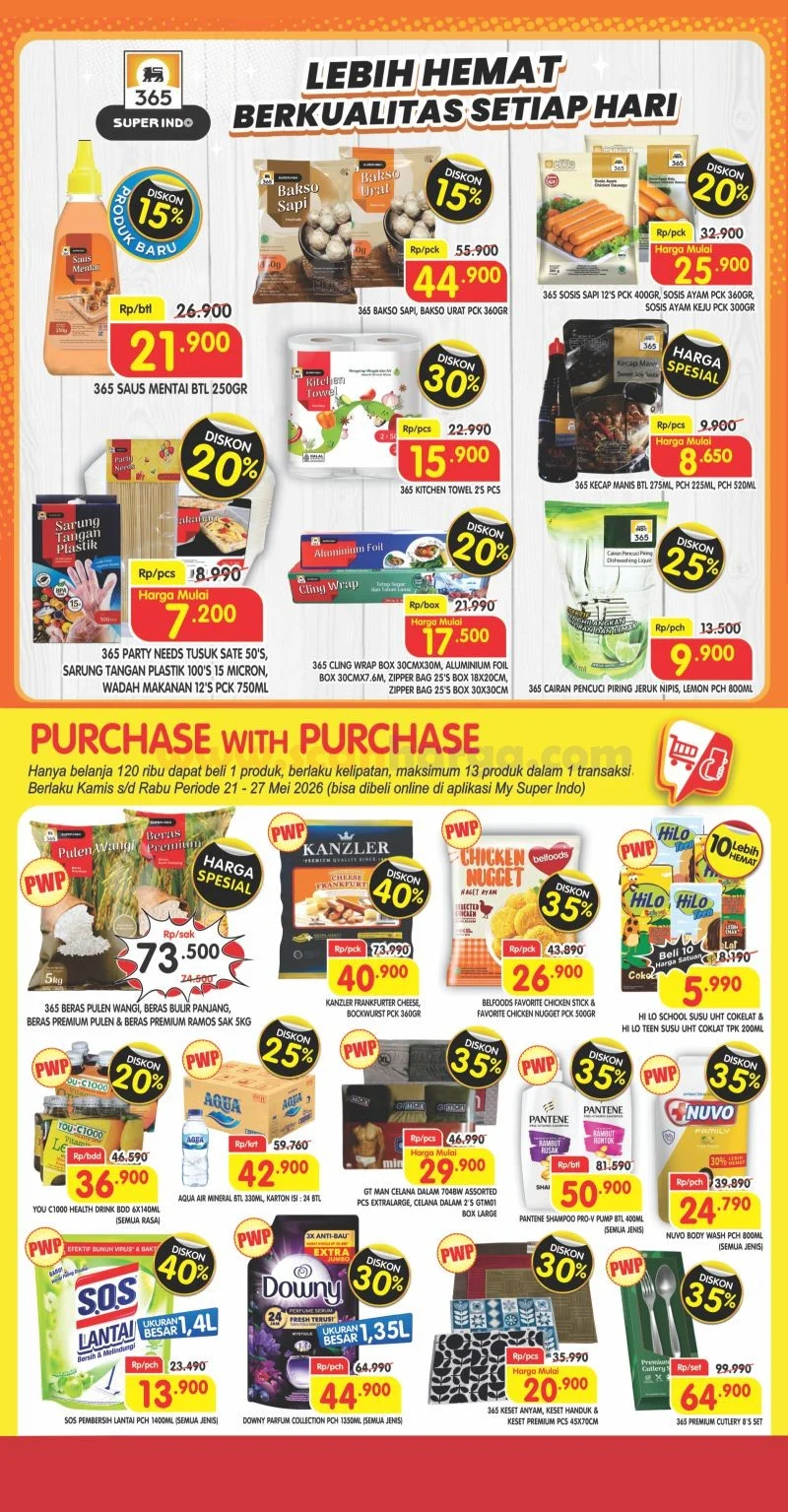 Promo Superindo 21-27 Mei 2026: Belanja Hemat Mingguan!