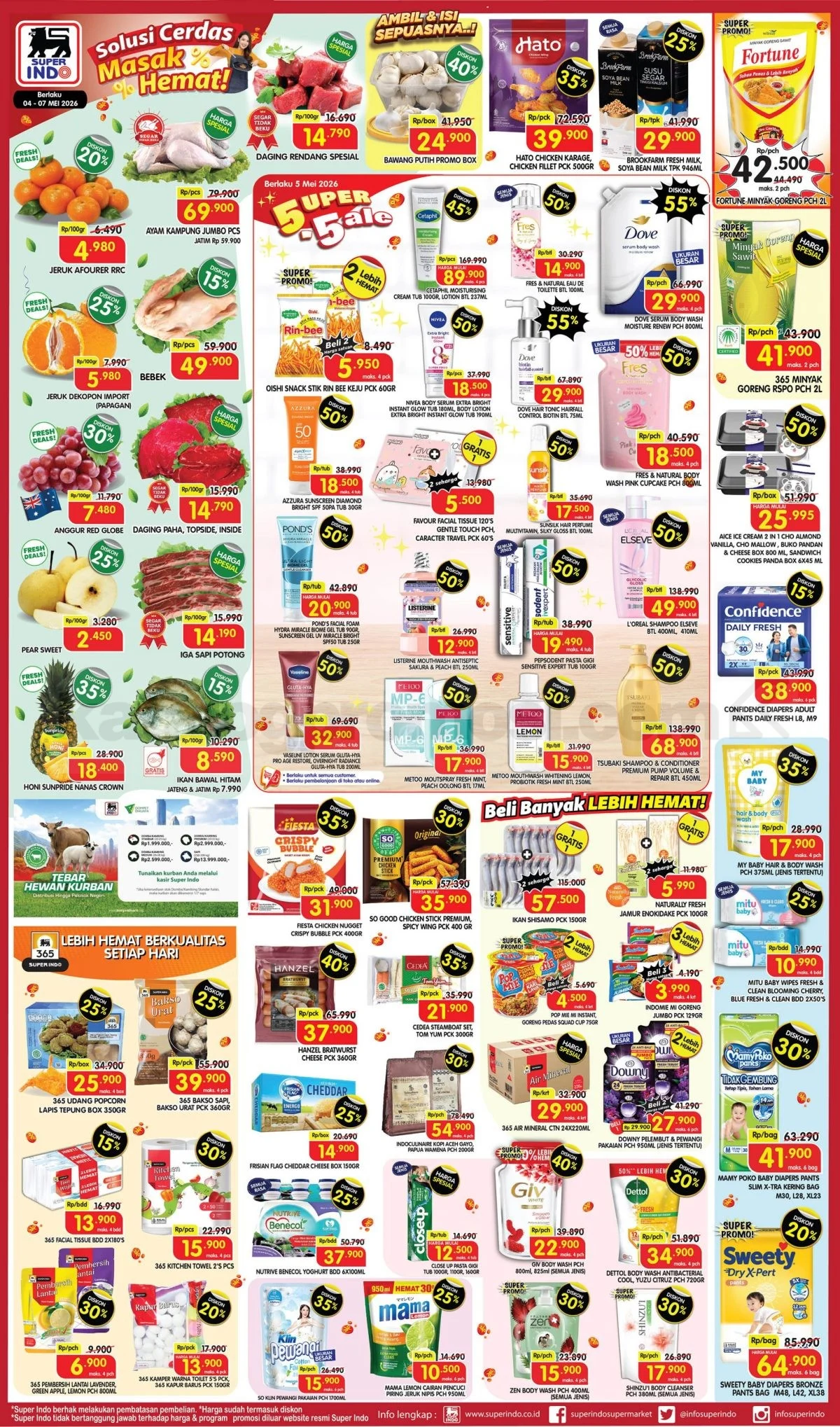 Promo Superindo Weekday: Hemat Belanja 04-07 Mei 2026
