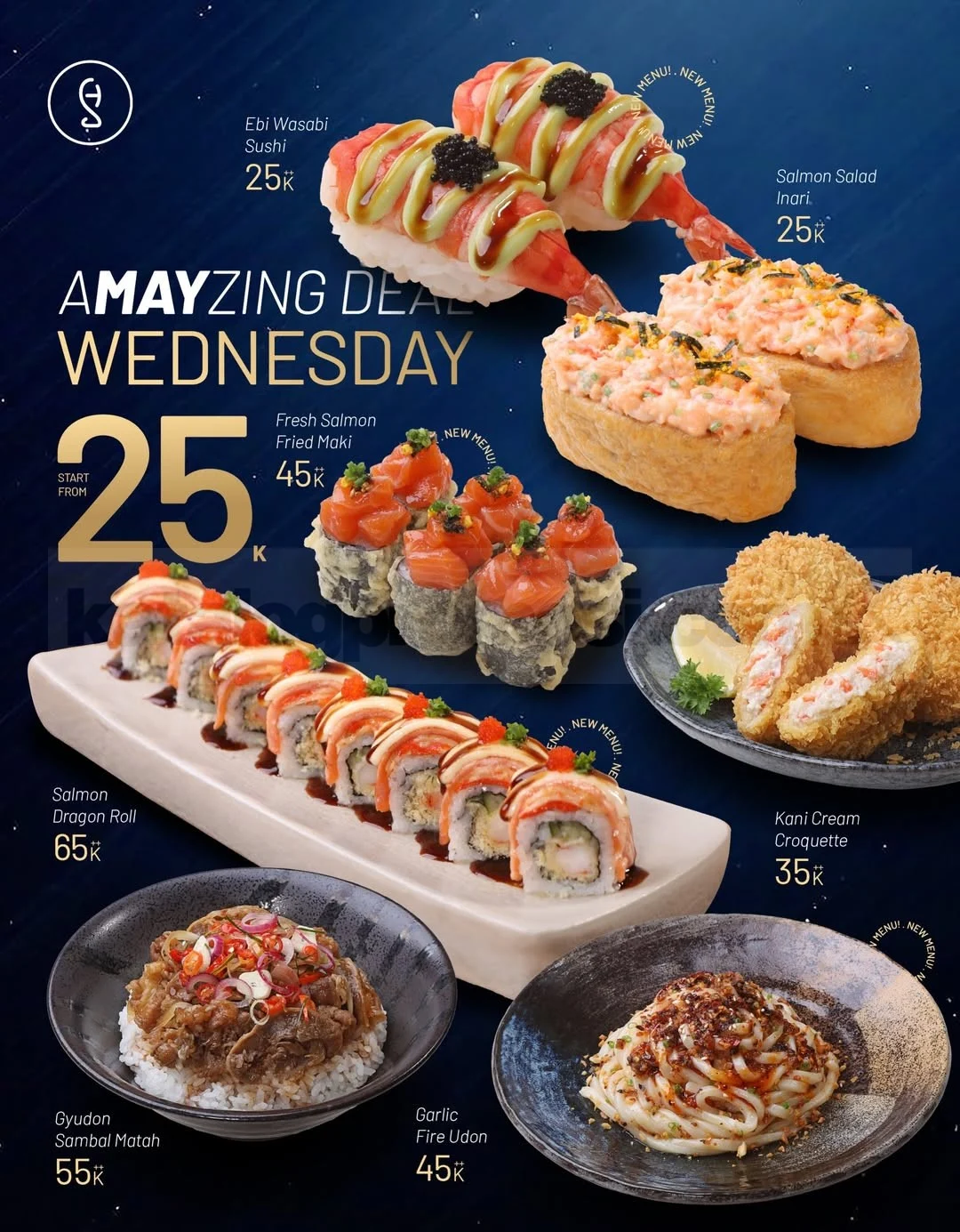 Promo Sushi Hiro: Amayzing Deals Menu Hemat Mulai 25 Ribu