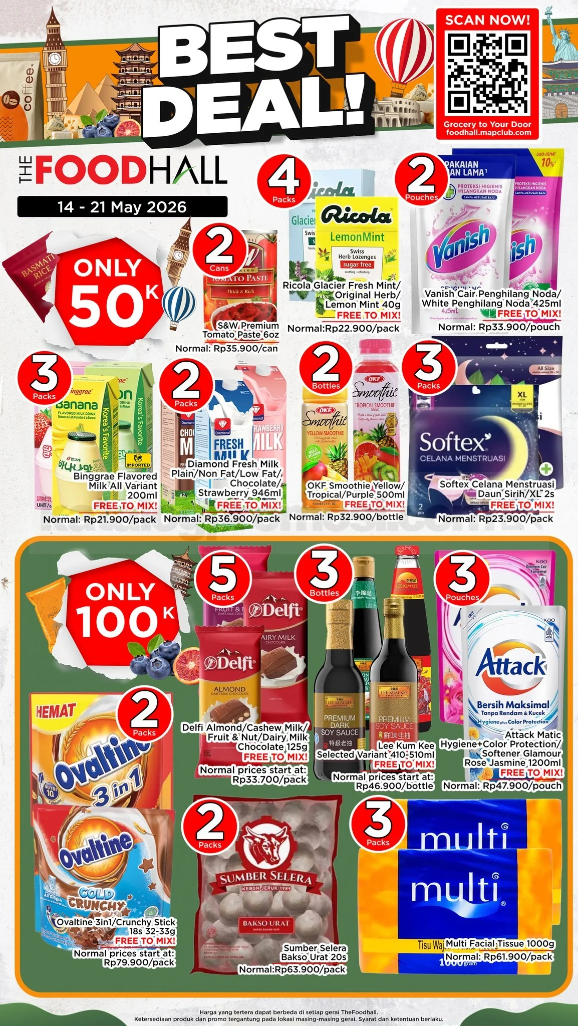 Promo TheFoodhall JSM: Diskon Mingguan 15-21 Mei 2026
