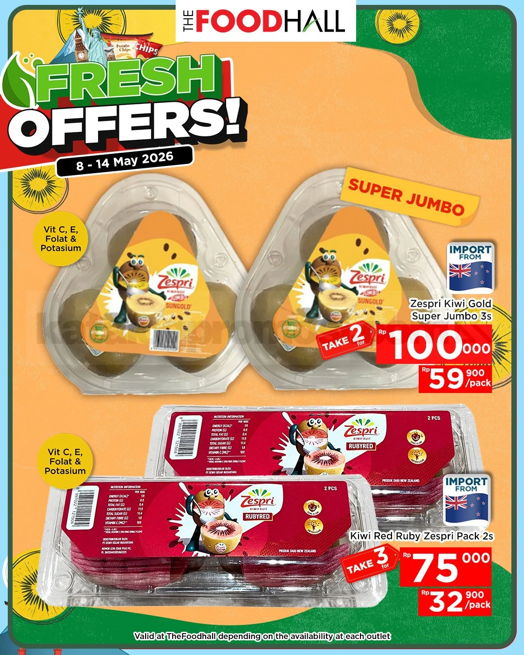 Promo THEFOODHALL JSM: Hemat Belanja 8-14 Mei 2026
