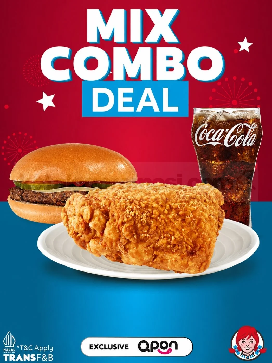 Promo Wendy's: Combo Hemat Mulai Rp 23 Ribu di Qpon