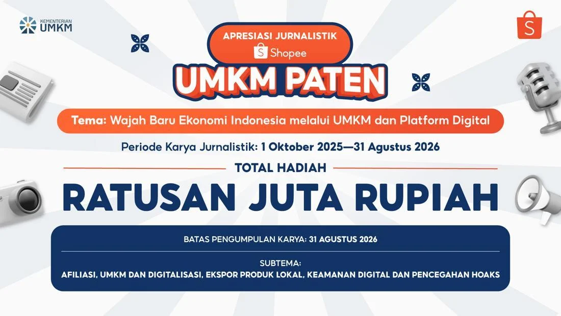 Shopee Apresiasi Jurnalis untuk UMKM Digital