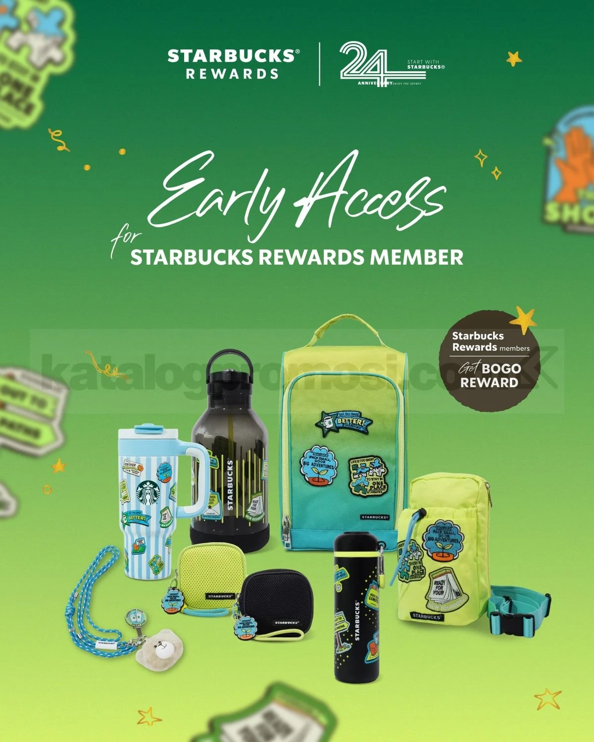 Starbucks: Merchandise Anniversary, Mulai Rp 225 Ribu!