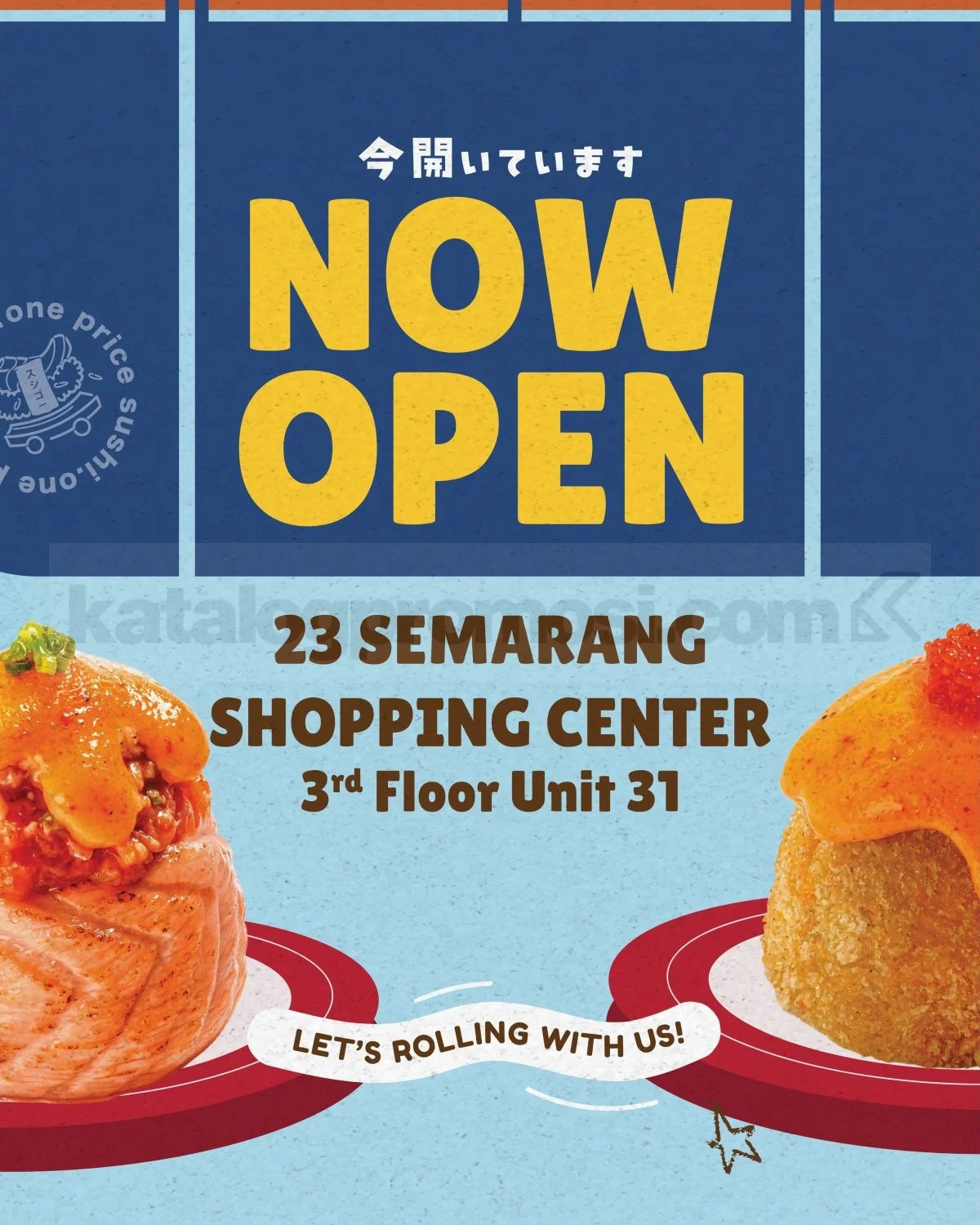 SUSHIGO! Semarang Tawarkan Promo Gila: All Sushi Rp 10.000