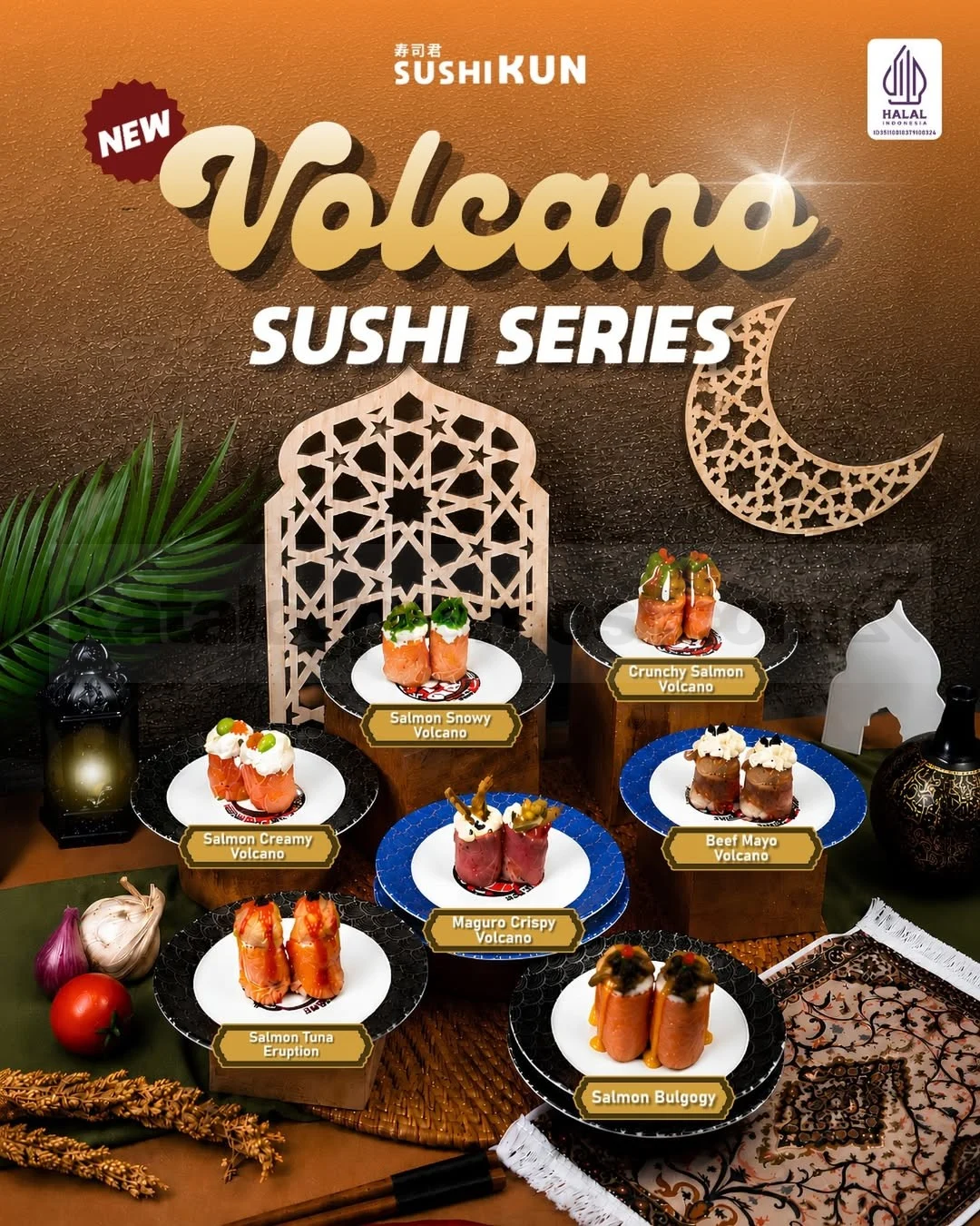 Sushikun Hadirkan Volcano Sushi Series Baru, Mulai 22 Mei 2026