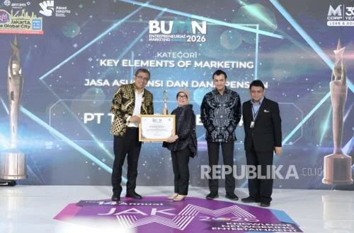 Taspen Borong Penghargaan Pemasaran Digital dan Kepemimpinan Perempuan