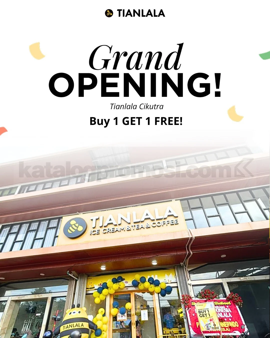 Tianlala Cikutra Buka, Buy 1 Get 1 di Bandung!