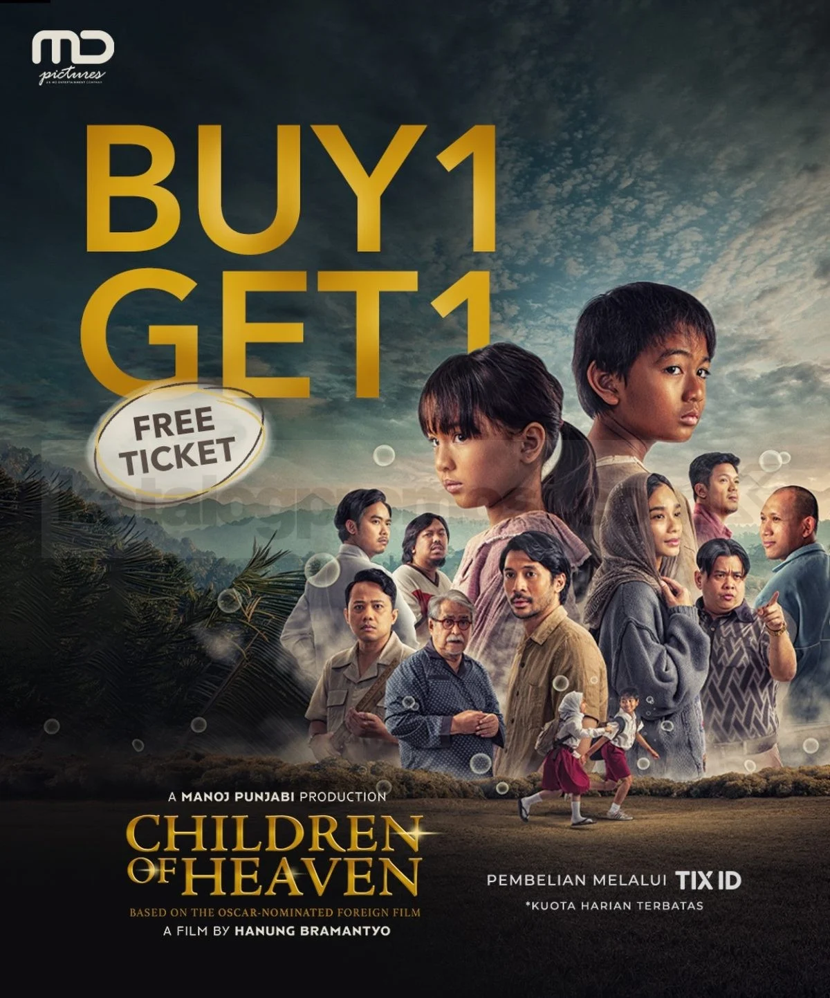 TIX ID: Beli 1 Gratis 1 Film Children of Heaven Mulai 27 Mei