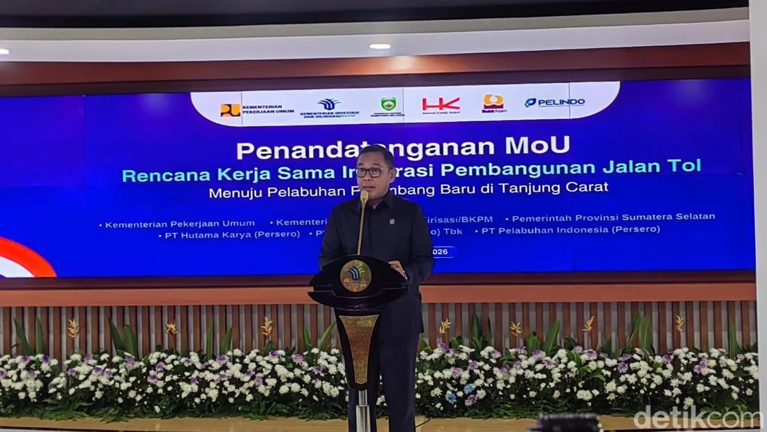 Tol Baru Sumsel Dukung Pelabuhan Tanjung Carat, Investasi Rp 26 T