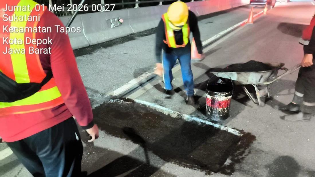 Tol Jagorawi Rusak, Jasa Marga Minta Maaf & Ganti Rugi Ban Pecah