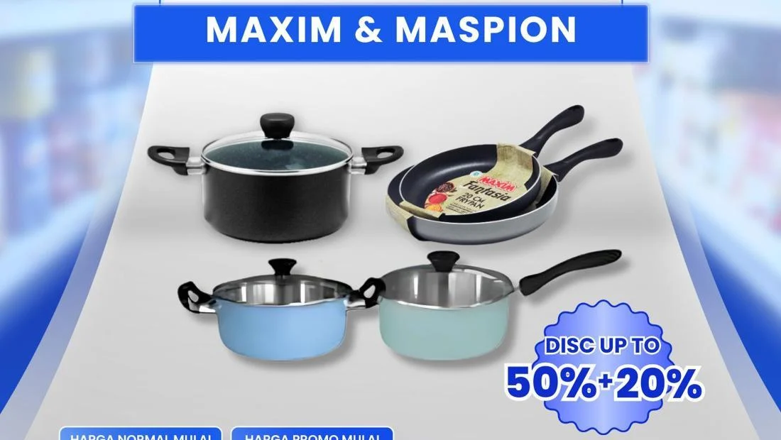 Transmart Full Day Sale: Banjir Diskon Kebutuhan Rumah Tangga & Elektronik