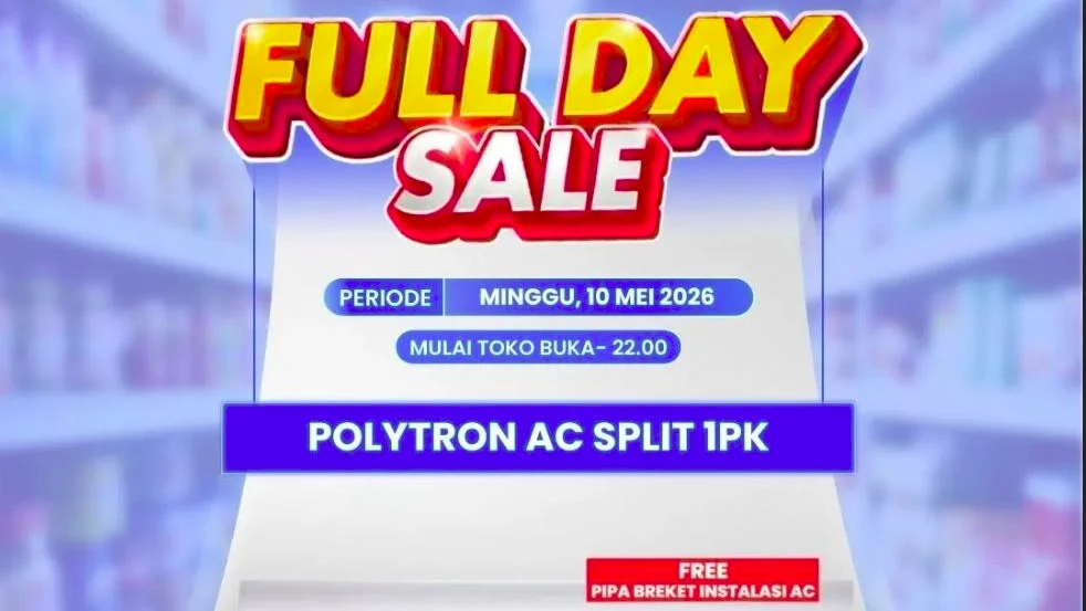 Transmart Full Day Sale: Diskon Menggiurkan 10 Mei 2026