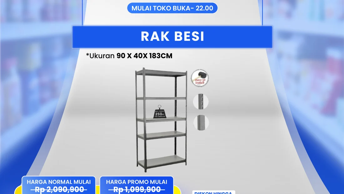 Transmart Full Day Sale: Furnitur & Elektronik Diskon Hingga 50+20%