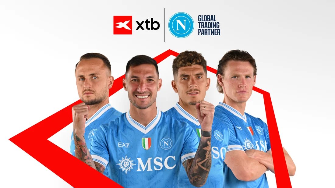 XTB Jalin Kemitraan Global dengan Napoli: Dukung Edukasi Finansial Penggemar Bola