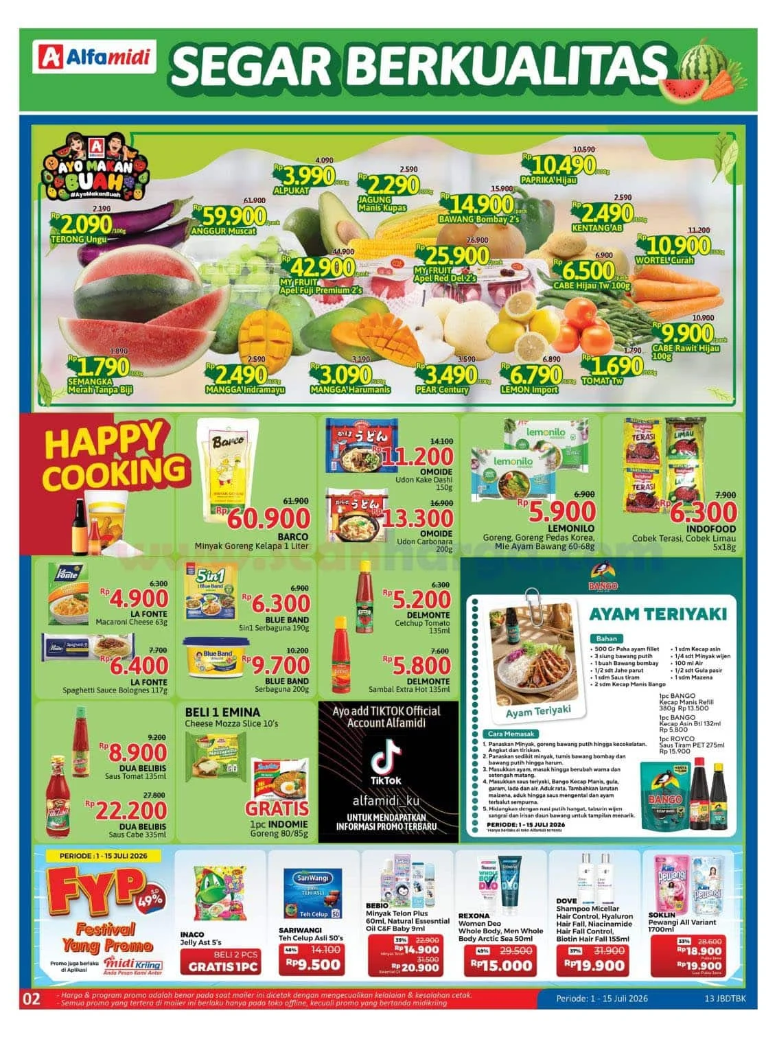 Alfamidi Gelar Promo Heboh 1-15 Juli 2026