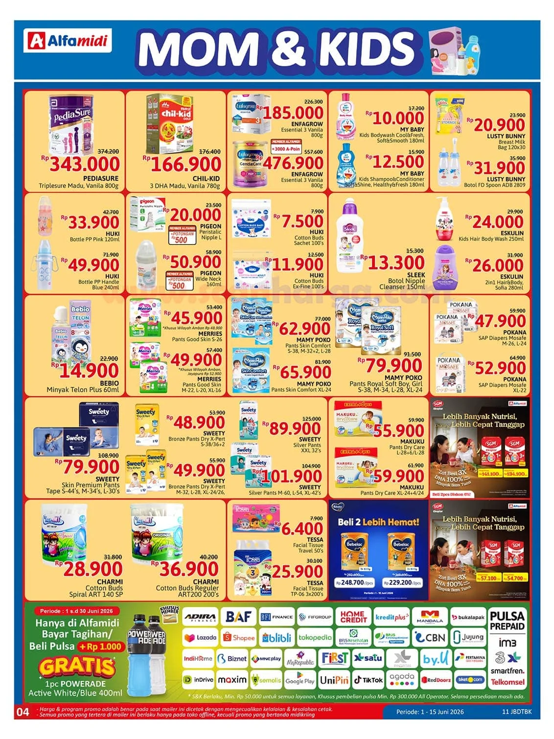 Alfamidi Tebar Promo Heboh: Katalog 1-15 Juni 2026 Hadirkan Diskon Menggoda
